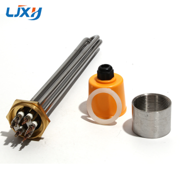 LJXH Electric Portable Water Heater Pipe for Chemical Solutions DN32/41mm 220V 304/201SS
