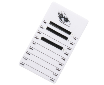 Custom Acrylic Tile Cover Lashes and Eye Lash Display Board Packaging