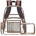 Melalui Backpack Transparent Eco-Friendly Bookbag Schoolbags