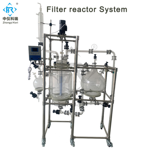 Máquina de dispensador de extracción de vidrio de gran escala de 100L Lab