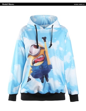Custom sublimation sweatshirt animal 3d print hoodie