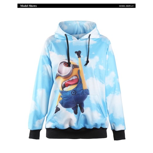 Custom sublimation sweatshirt animal 3d print hoodie