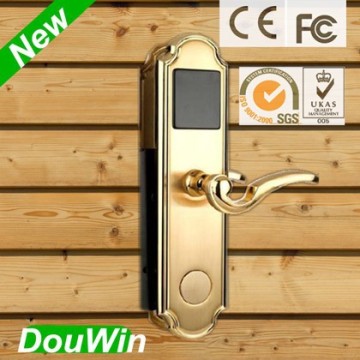 Security eletronical door handle lock