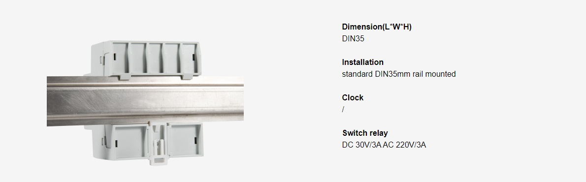 din rail dc energy meter