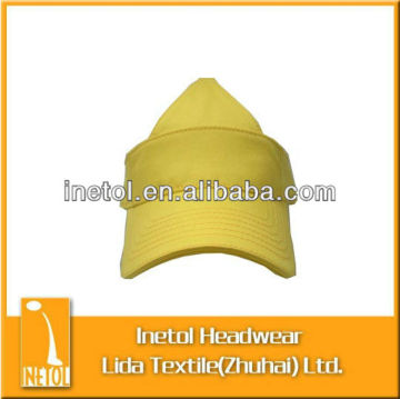 Adjustable multichip visor cap with flat embroidered