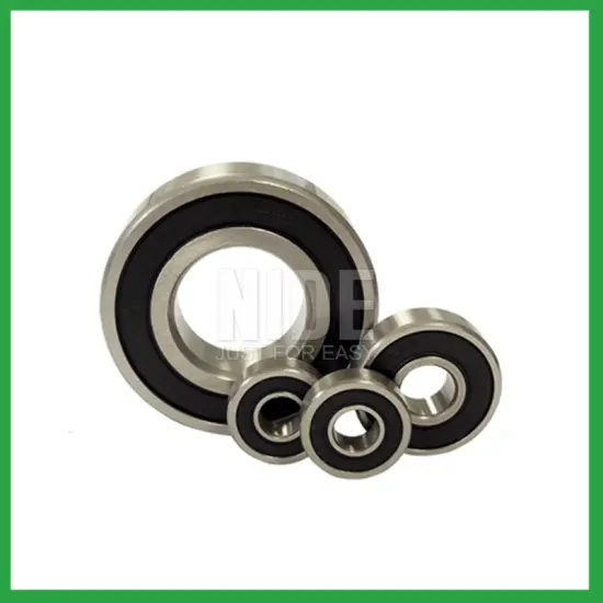 Small steel grooved ball bearings