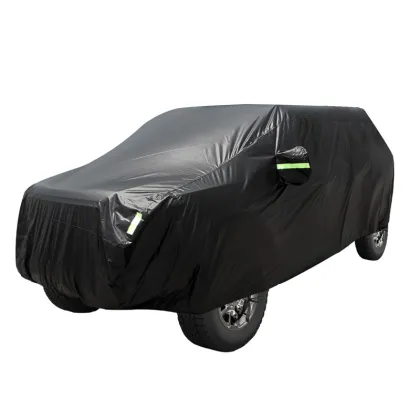 Waterproof winter windshield snow cover 210D