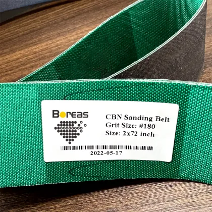 Flexible Electroplated Diamond Sanding Belt for Glass, Stone, and Ceramics