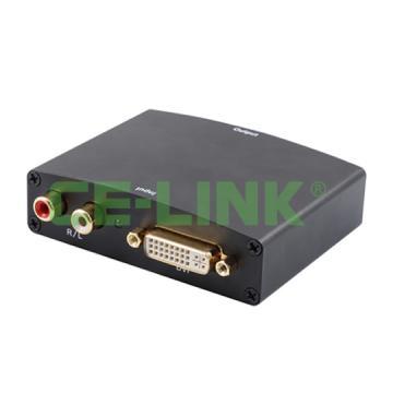 DVI+R/L to HDMI Converter
