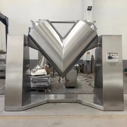 Industrial Gemco V Blender Mixer Machine