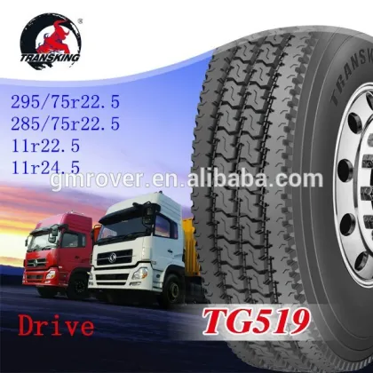 semi tires 295/75r22.5 truck TRANSKING GMROVER with PLI Smartway