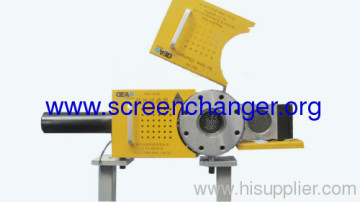Plate Type Screen Changer For Melt Filtration In Plastic Extrusion Lines 