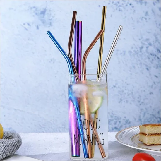 High Quality Food Grade 304 Stainless Steel Straw
