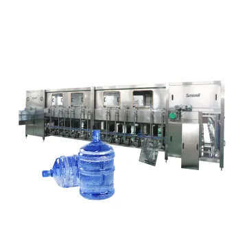 5 Gallon Barrel Filling Machine Water Bottled Production