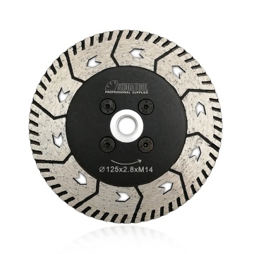 SHDIATOOL 125 mm M14 Diamant -Schneidemahlenscheibe für Granit, Marmor, Beton