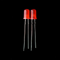 LED a foro passante rosso da 5 mm 620 nm 45 gradi