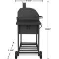Metal Charcoal Grill for Outdoor BBQ