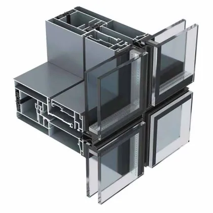Architectural Grade Hidden Frame Curtain Wall Solution