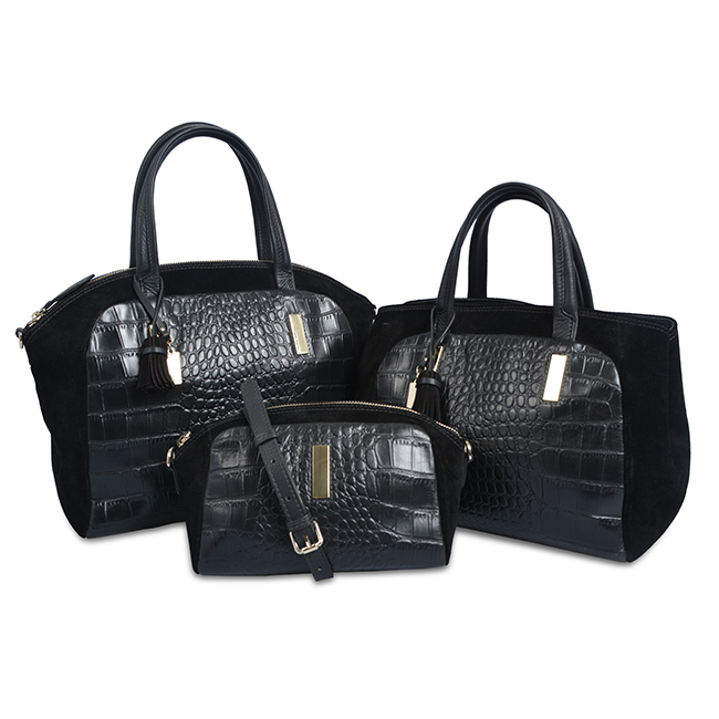 Fashion brands designer best quality crocodile genuine leather lady handbag