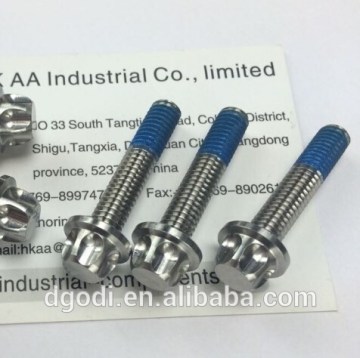 nylon patch fastener, nylon patch bolt, nylon patch screw