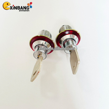 HH01 Direct Key Press Cabinet Door Lock for Vending and Gift Machines