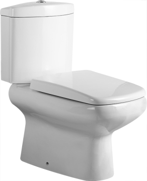 Bathroom Sanitary Ware Washdown Two Piece Toilet