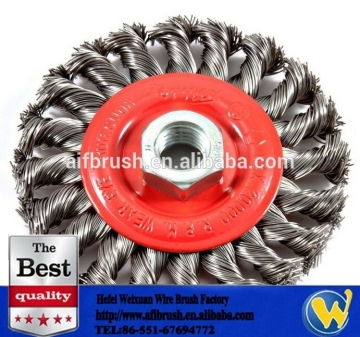 8 Inch Knotted Wire Wheel Brush