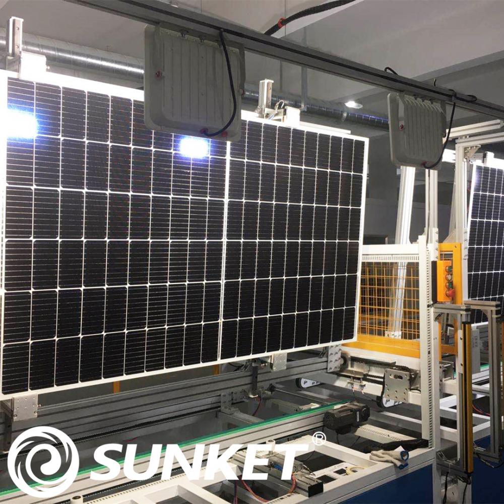 Tier1 Solar Panel 375W 9BB 120 cells Half-Cut