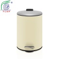 Slim Stainless Steel Dustbin Push Lid Pedal Bin