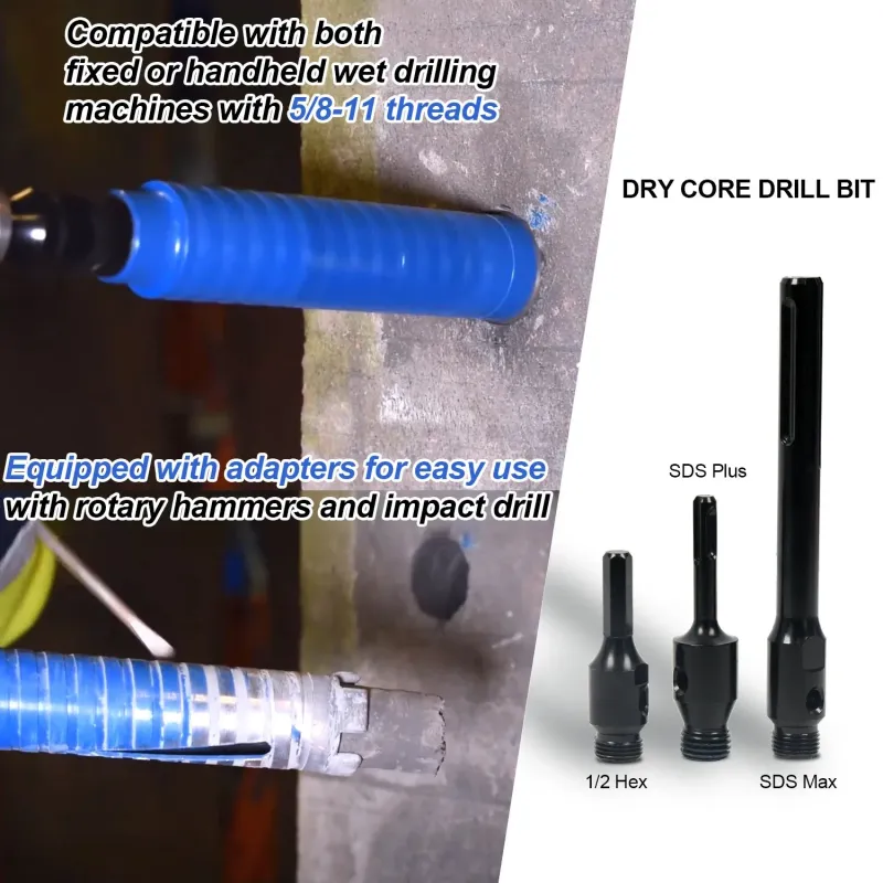 SDS Pilot Diamond Hole Saw Drilling Bits