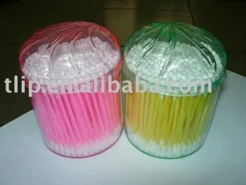 200 Pcs strong plastic box Cotton Buds