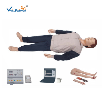Automatic Computer Cardiopulmonary Resuscitation Simulator