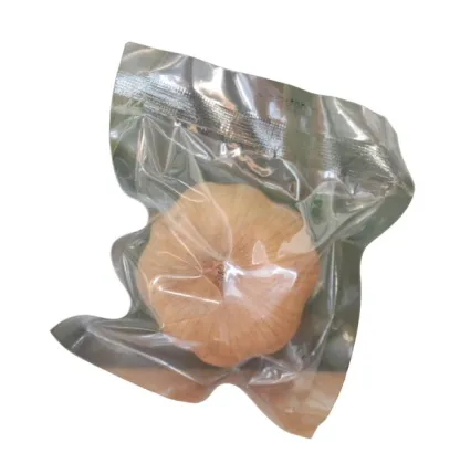 Long-term fermentation black garlic with skin