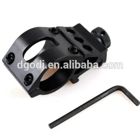 made in china aluminum flashlight mount ring for night vision riflescope