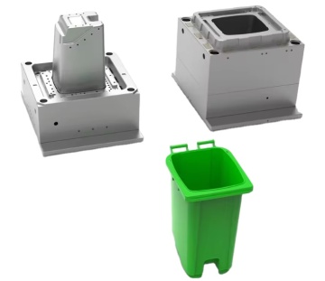Plastic Garbage Can Molds for Sanitation and Outdoor Use