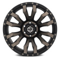 Fuel off road wheels BLITZ design black rims