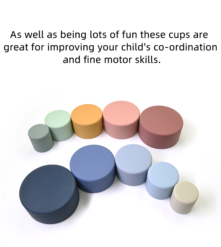 silicone stacking toy MFZ-G016