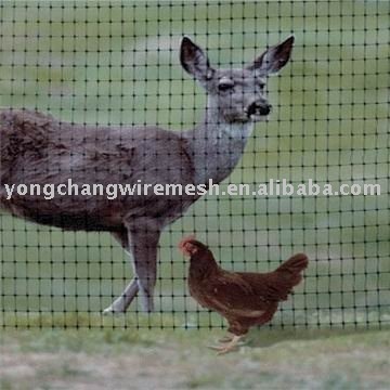 Invisible deer fencing