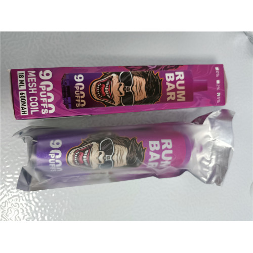 Sweden Jualan Best Vape Rum Bar 9000 Puffs