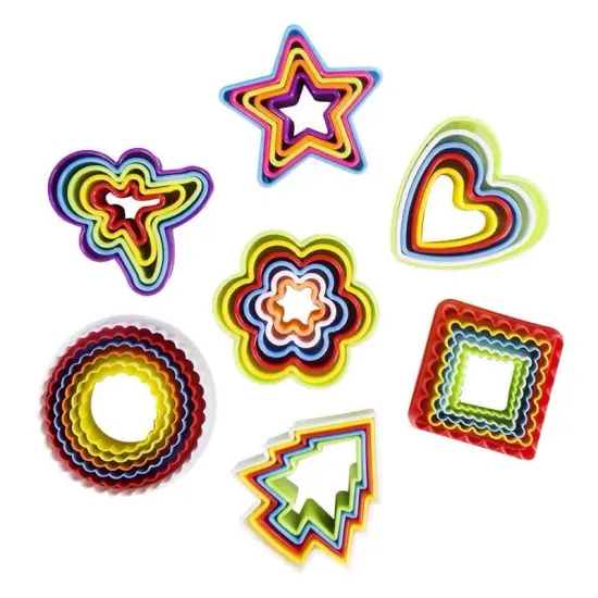 Hot Sale 5PCS Cookie Cutter Set for Baking & Cake Decorating