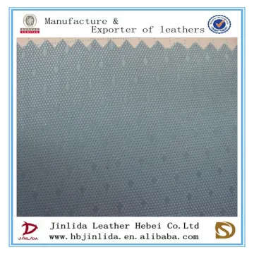 PVC heat shrink dacron fabric for travelling bags with BV certification