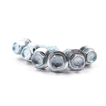 Hex Head Self Drilling Screws Hex Self-Drilling Screws with EPDM Washer DIN7504K Zinc Factory