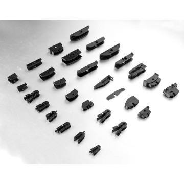 Sistema de limpiaparabrisas versátil para automóviles