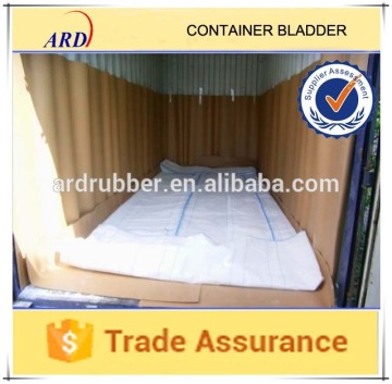 20' loading and unloading flexitank used for long distance transporting weakly acidic and basic liquid
