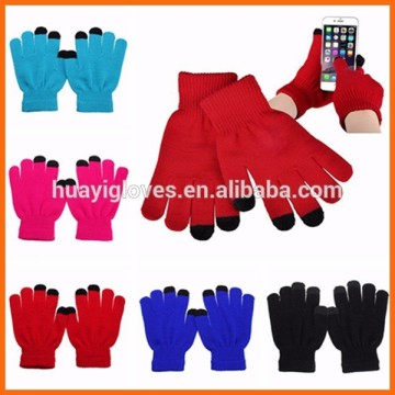 Magic Unisex Touch Screen Knit Glove Text Winter Hand Warm for iPhone Smartphone