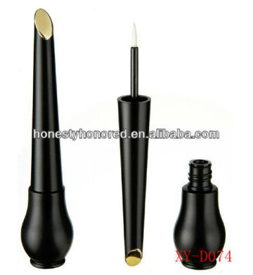 Empty plastic eyeliner bottle/eyeliner case/eyeliner tube