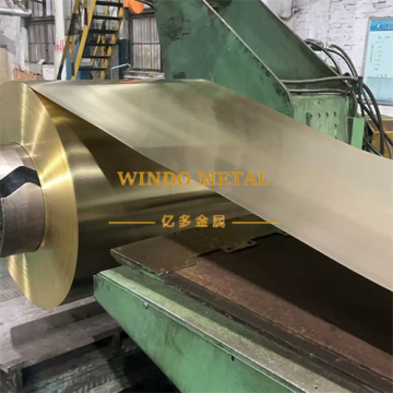 C26000 brass plate with natural luster for interiors