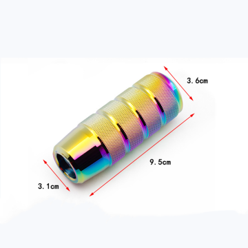 Manual gear anti-skid knurled gear head