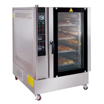 Commercial Stainless Steel Gas Convection Oven for Baking (5/8/10 Trays)