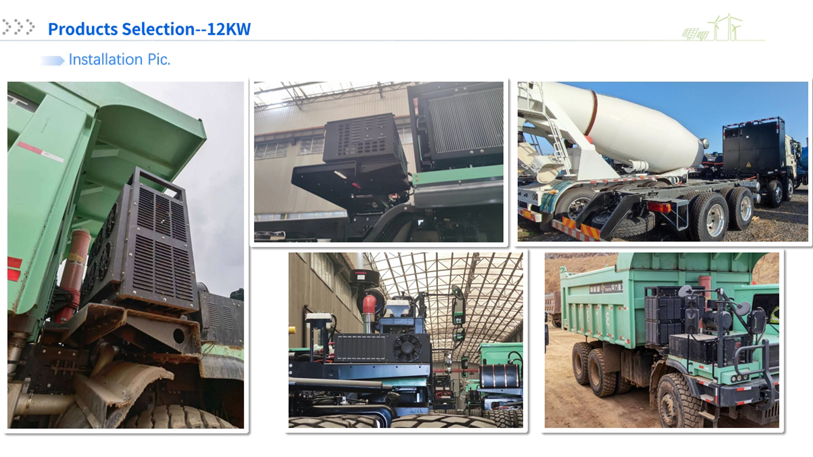 Heating and cooling truck cab AC